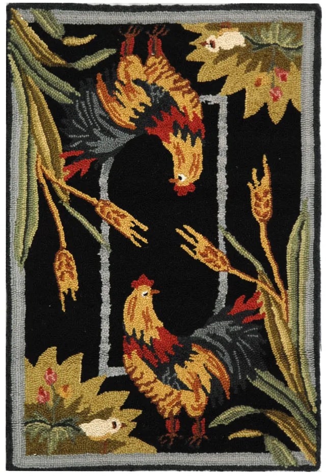 Safavieh Chelsea 1'-8" x 2'-6" Rug in Black