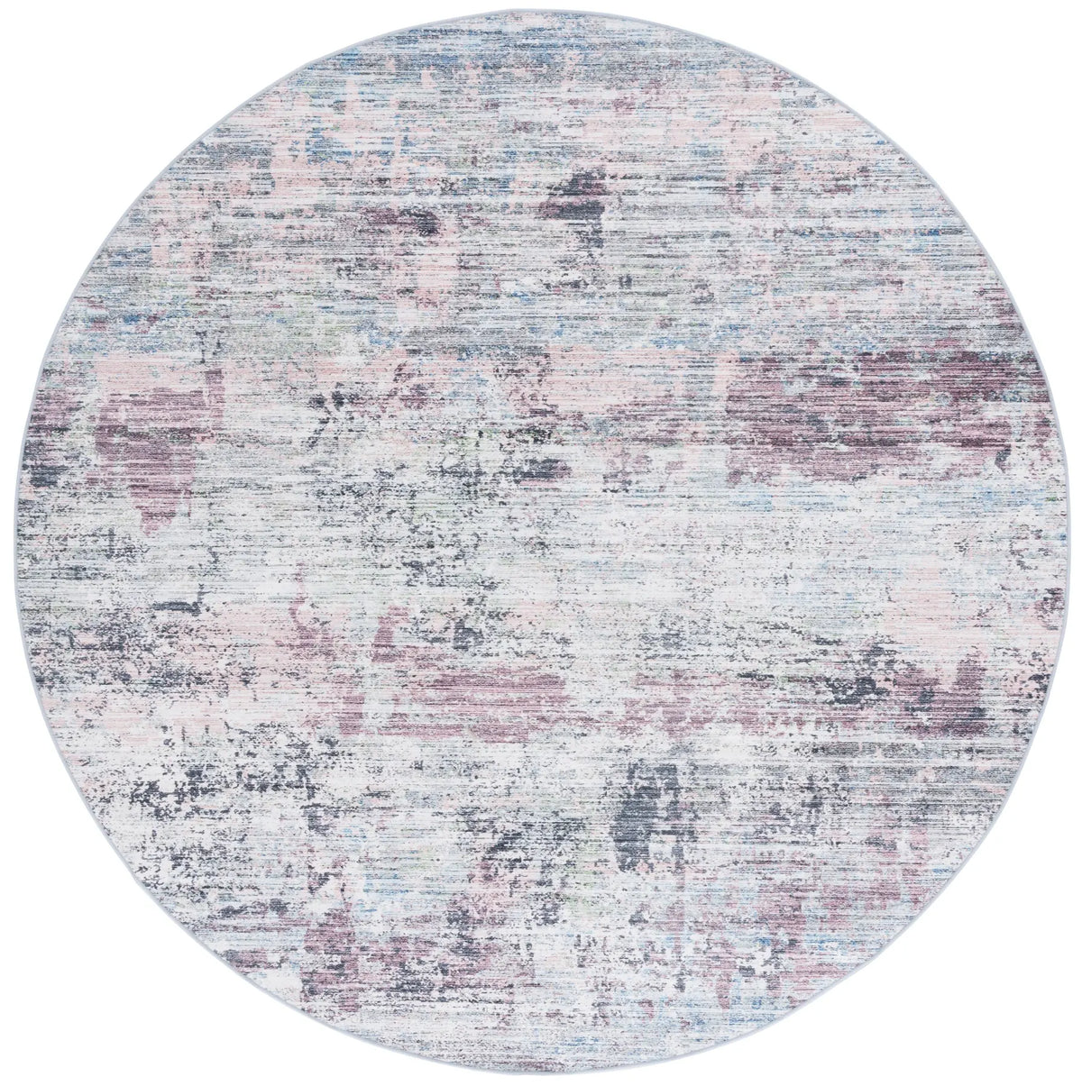 Safavieh Malibu 6'-0" x 6'-0" Rug in Plum / Green