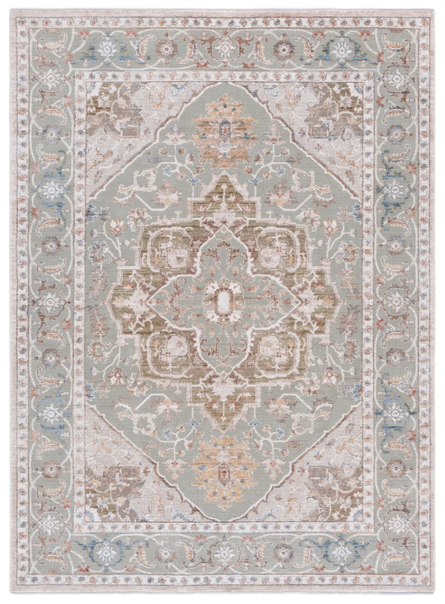 Safavieh Ellwood 4'-0" x 6'-0" Rug in Olive / Beige
