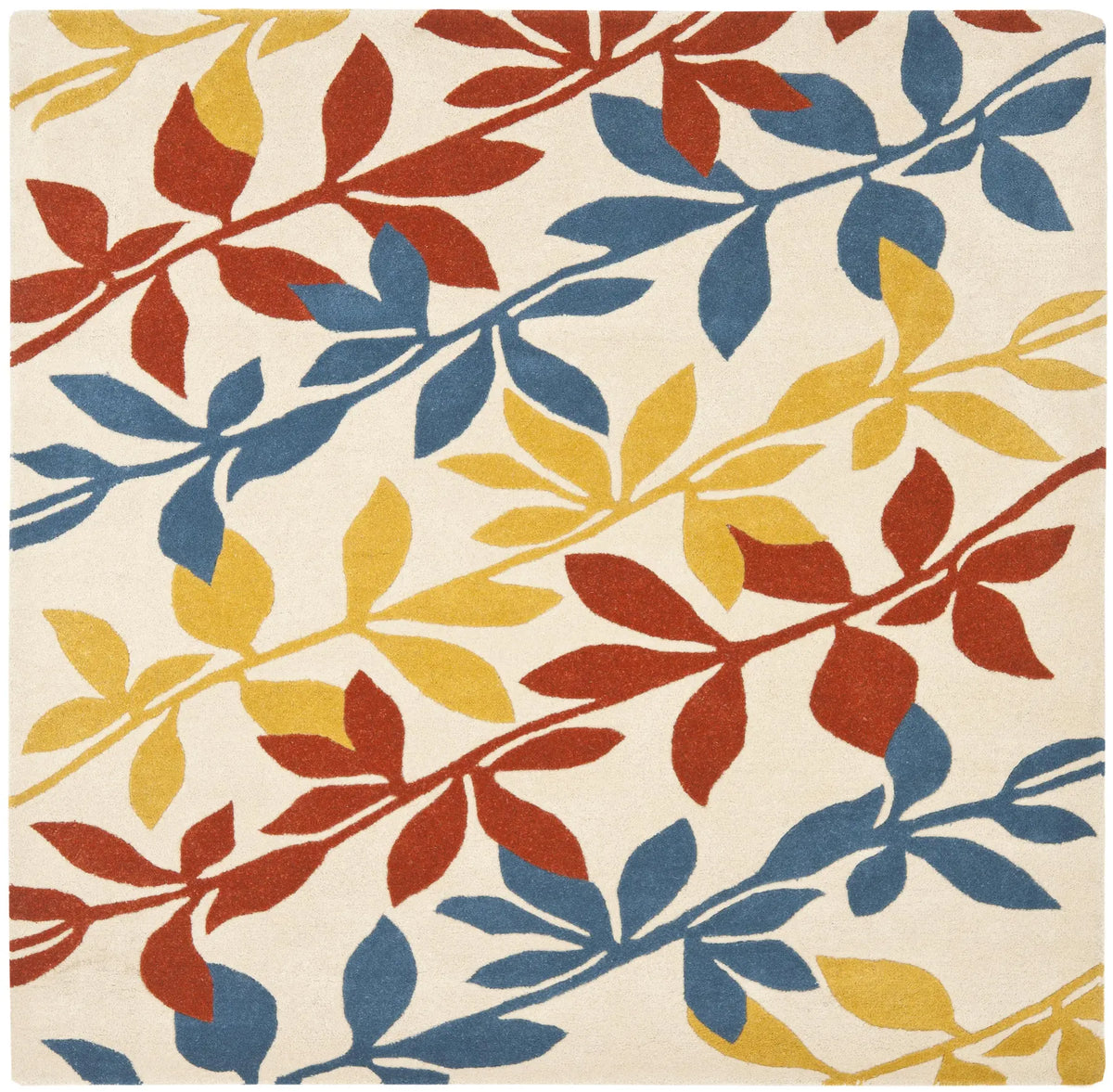 Safavieh Soho 6'-0" x 6'-0" Rug in Beige / Multi