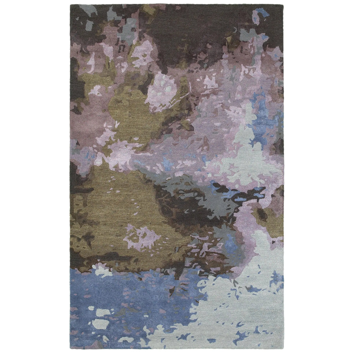 Oriental Weavers Sphinx Galaxy 21901 Blue / Purple Rugs - main flat