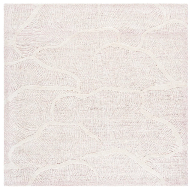 Safavieh Pine 6'-0" x 6'-0" Rug in Pink / Ivory