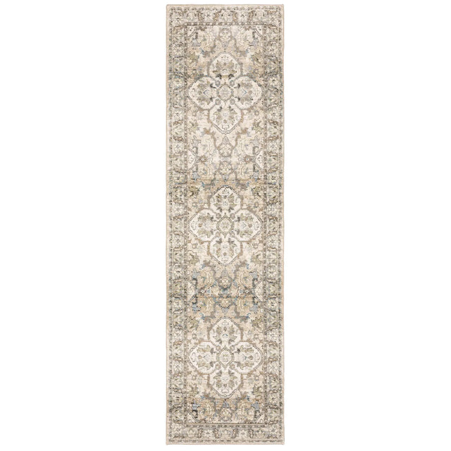 Oriental Weavers Sphinx Andorra 9818G Beige/Ivory Rugs - runner