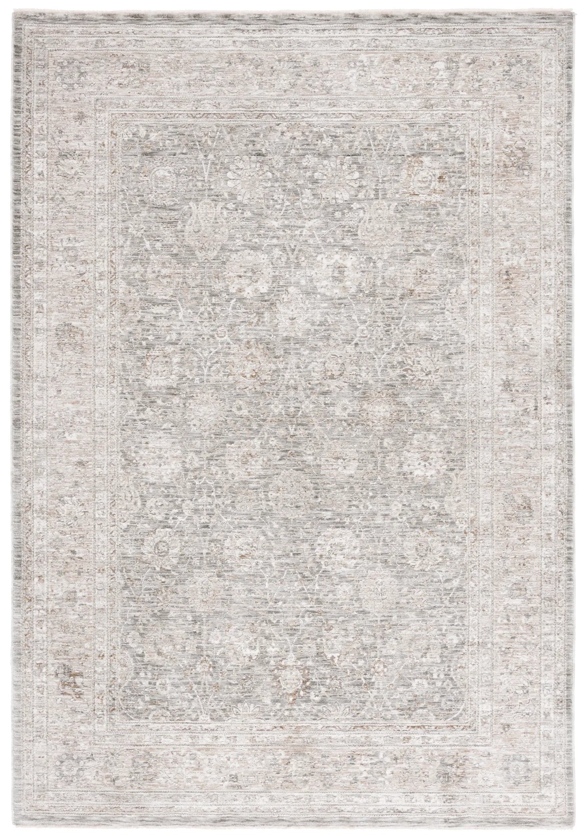 Safavieh Mason 100 4'-0" x 6'-0" Rug in Beige / Dark Grey Ivory