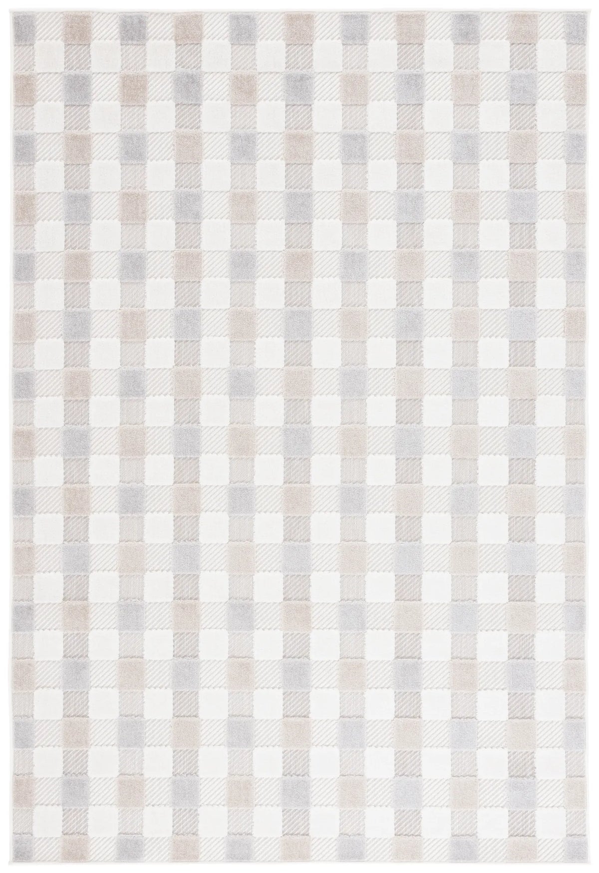 Safavieh Stella 4'-0" x 6'-0" Rug in Ivory / Grey Beige