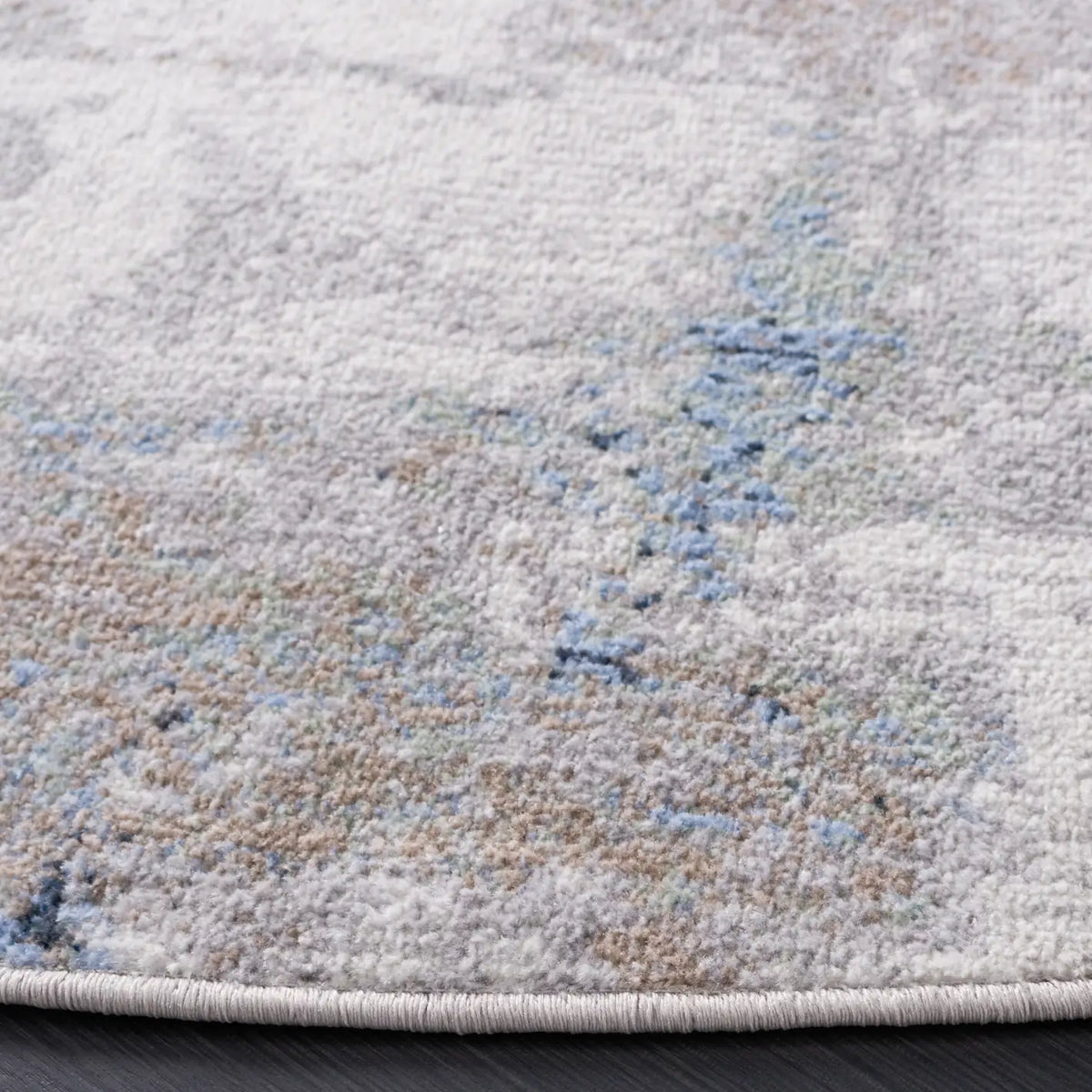 Safavieh Bayside 6'-7" x 6'-7" Rug in Blue / Grey