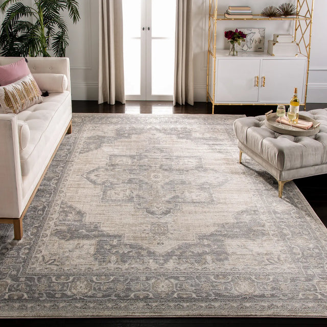 Safavieh Brentwood 10'-0" x 13'-0" Rug in Cream / Grey