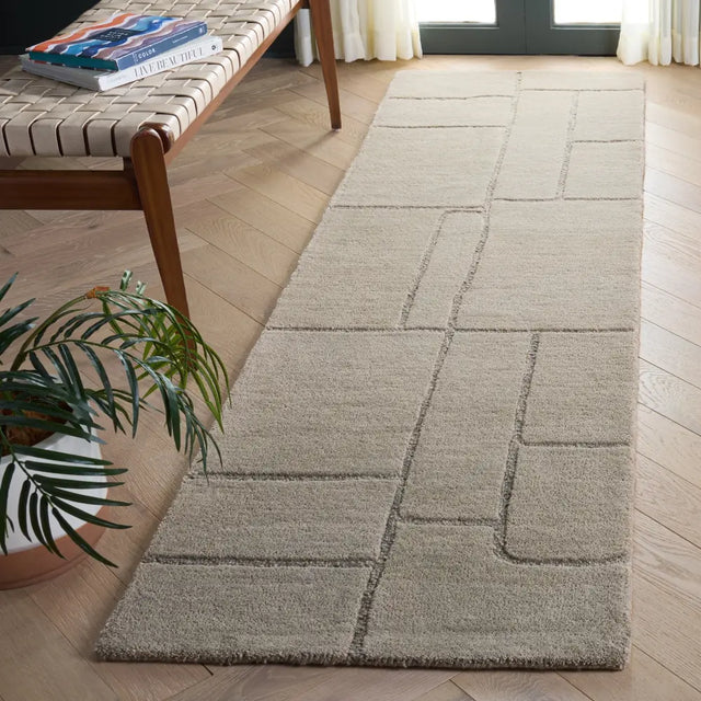 Safavieh Harvest 2'-3" x 8'-0" Rug in Grey / Ivory