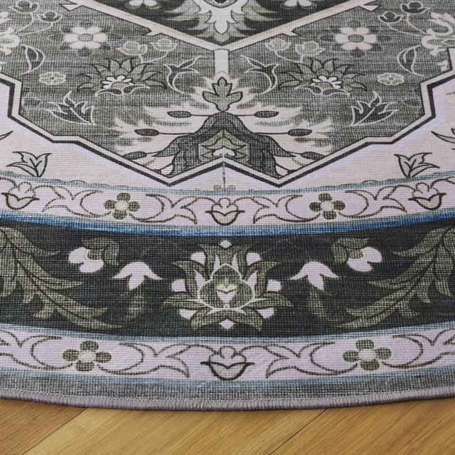 Safavieh Tucson 6'-0" x 6'-0" Rug in Green / Light Green