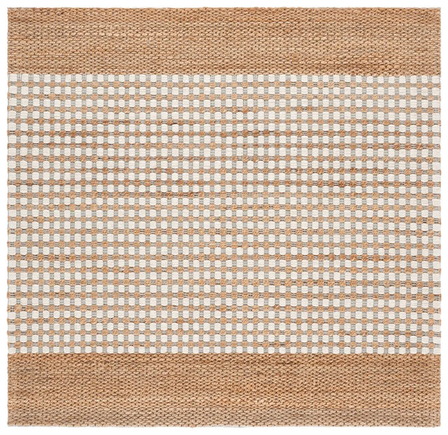 Safavieh Martha Stewart 6'-0" x 6'-0" Rug in Natural / Ivory