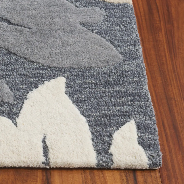 Safavieh Jardin 4'-0" x 6'-0" Rug in Grey / Beige