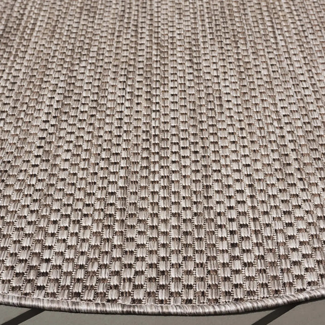 Safavieh Courtyard 5'-3" x 5'-3" Rug in Beige / Brown