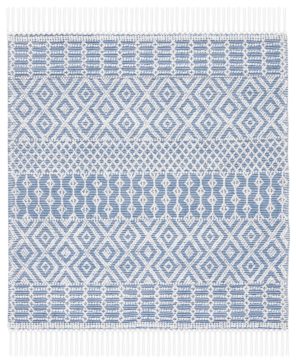 Safavieh Casablanca 6'-0" x 6'-0" Rug in Blue / Ivory