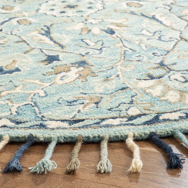 Safavieh Blossom 6'-0" x 6'-0" Rug in Blue / Ivory