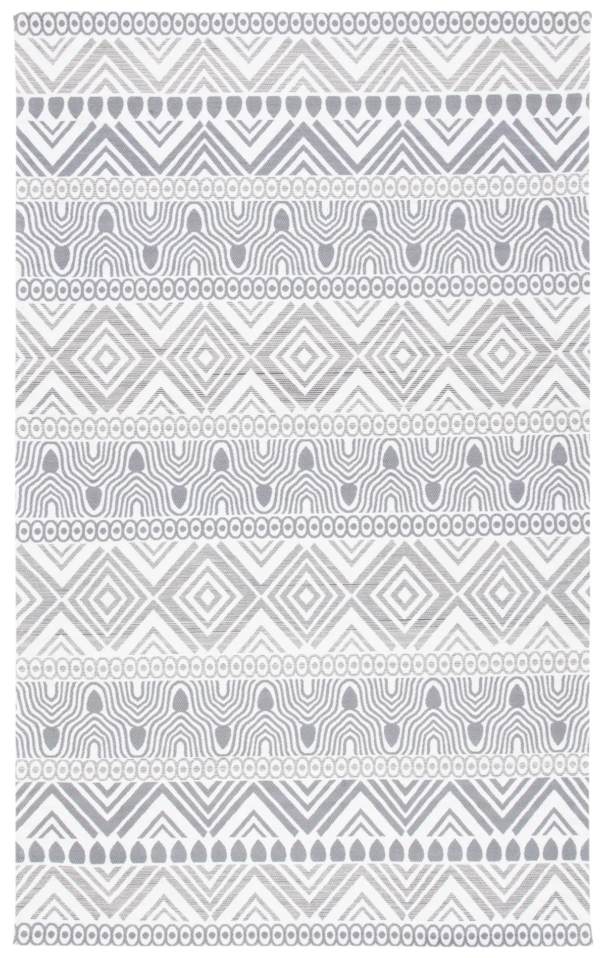 Safavieh Marbella 4'-0" x 6'-0" Rug in Grey