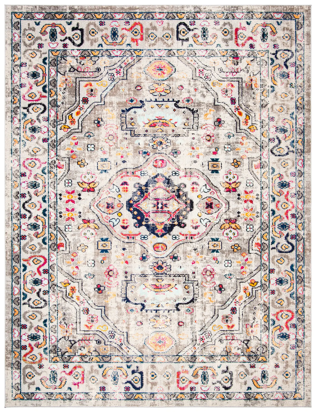 Safavieh Madison 10'-0" x 14'-0" Rug in Grey / Blue