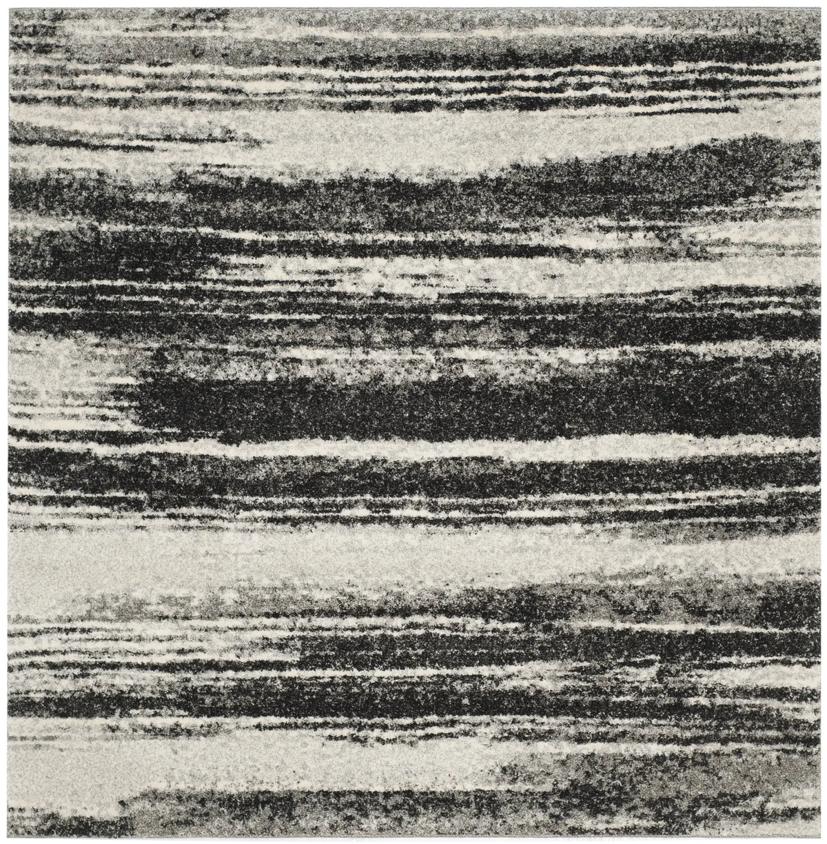 Safavieh Retro 6'-0" x 6'-0" Rug in Dark Grey / Light Grey