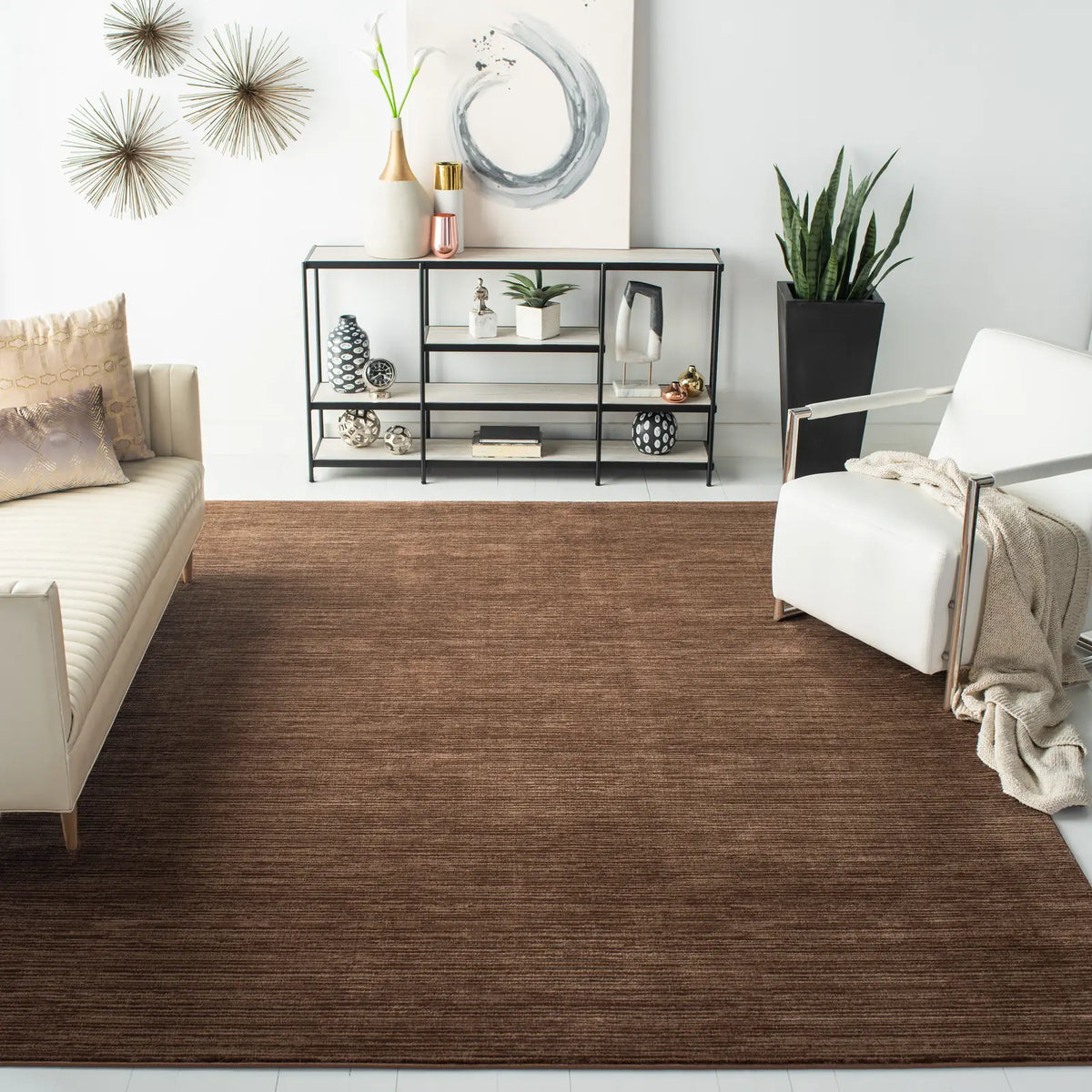 Safavieh Vision 10'-0" x 14'-0" Rug in Brown