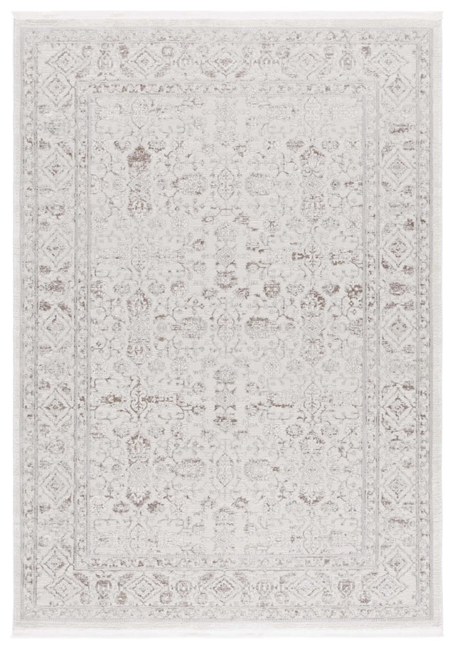 Safavieh Diamond 5'-3" x 7'-6" Rug in Ivory / Grey