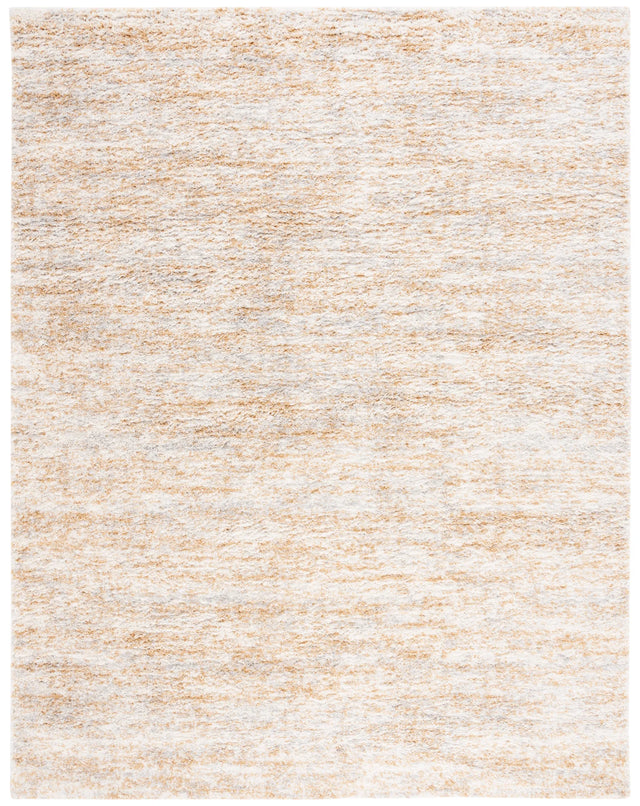 Safavieh Berber Shag 10'-0" x 14'-0" Rug in Ivory / Light Gold