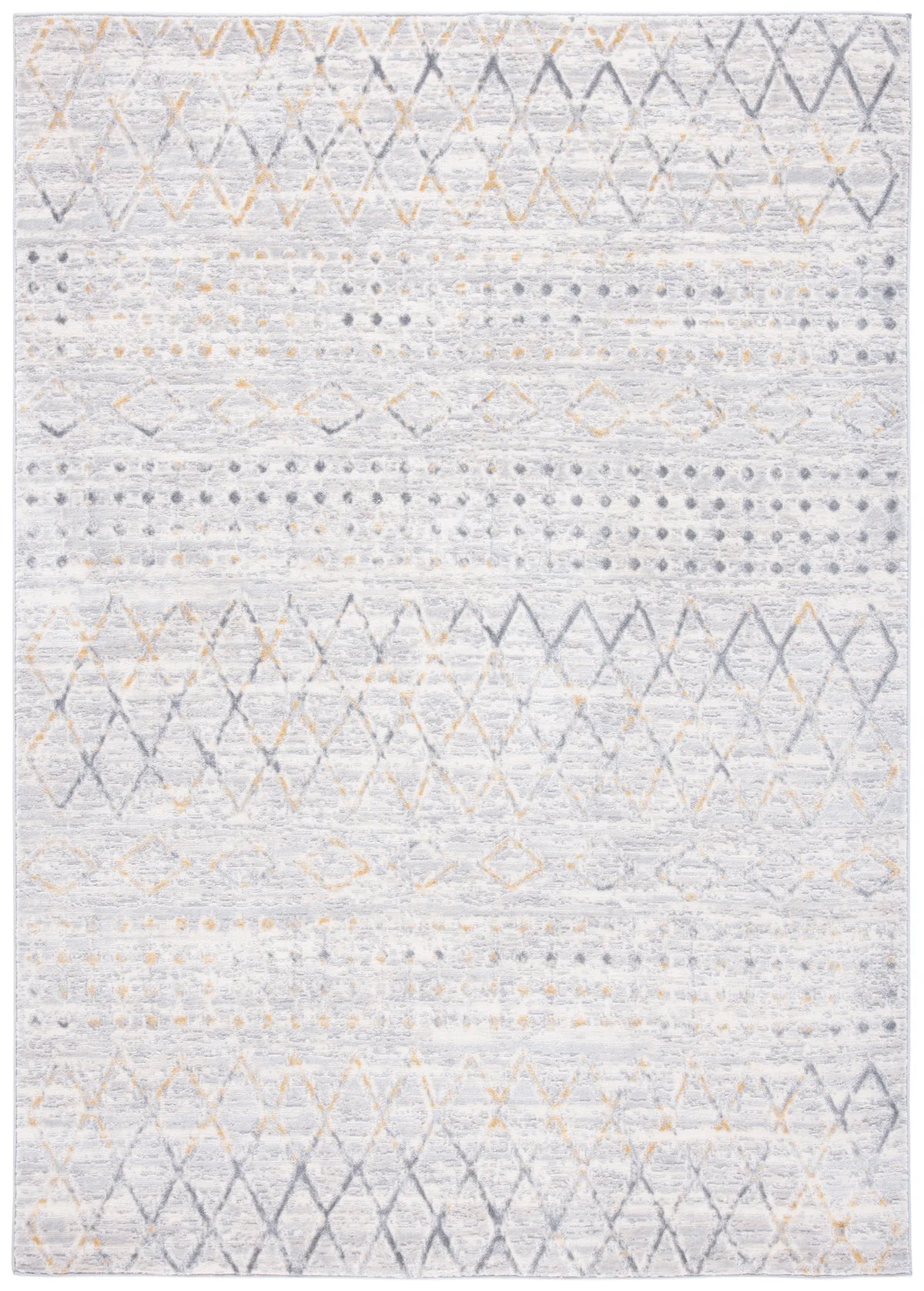 Safavieh Lagoon 4'-0" x 6'-0" Rug in Grey / Gold