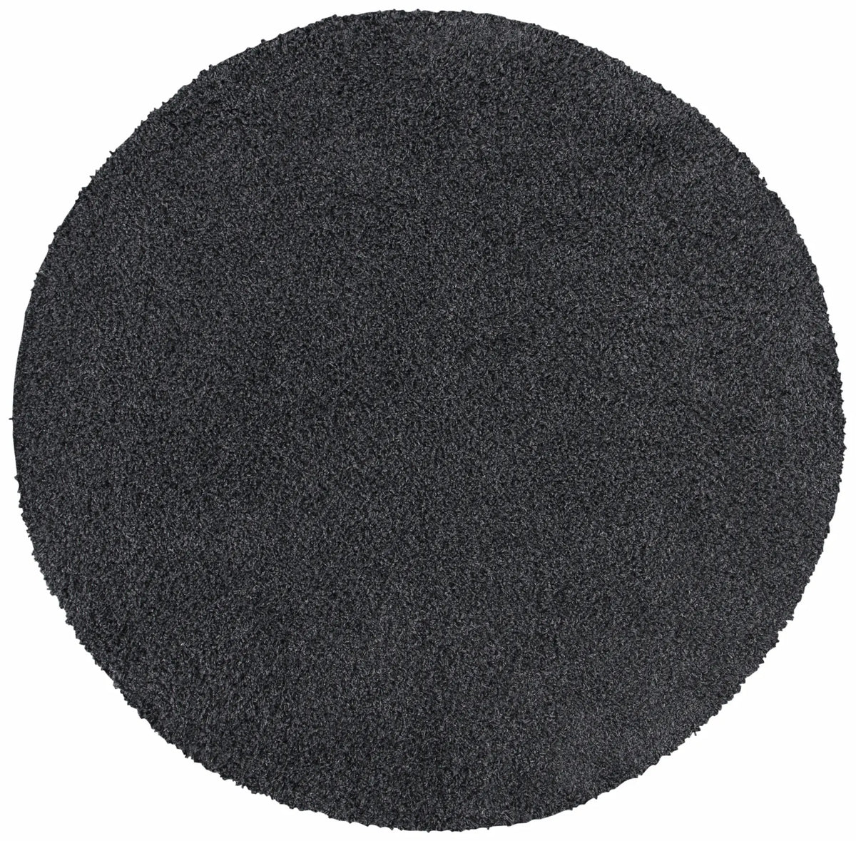 Safavieh Venus Shag 500 6'-7" x 6'-7" Rug in Dark Grey