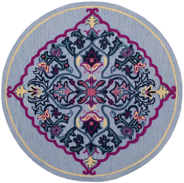 Safavieh Bellagio 5'-0" x 5'-0" Rug in Blue / Multi