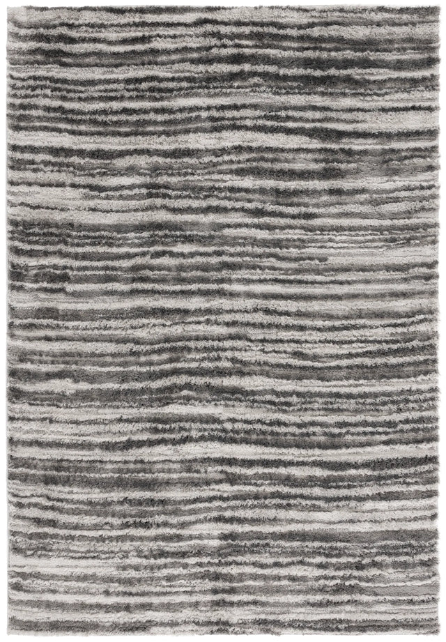 Safavieh Seattle Shag 900 4'-0" x 6'-0" Rug in Ivory / Grey