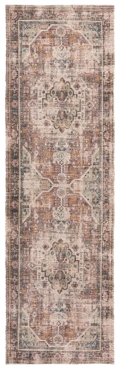 Safavieh Saffron 2'-3" x 8'-0" Rug in Ivory / Purple