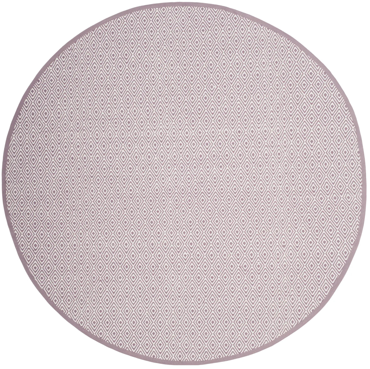 Safavieh Montauk 6'-0" x 6'-0" Rug in Ivory / Purple