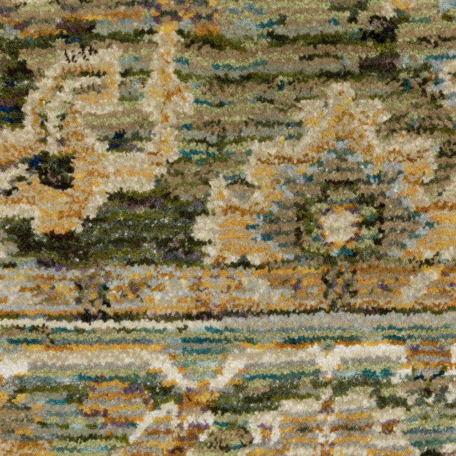 Oriental Weavers Sphinx Andorra 2417B Green/Gold Rugs - room scene 2