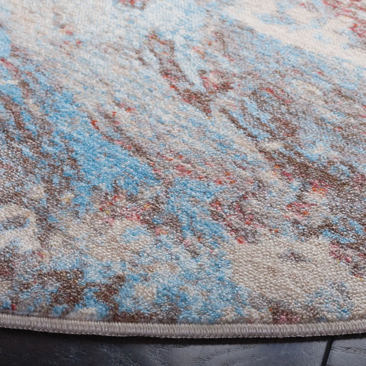 Safavieh Vintage Persian 5'-0" x 5'-0" Rug in Blue / Brown