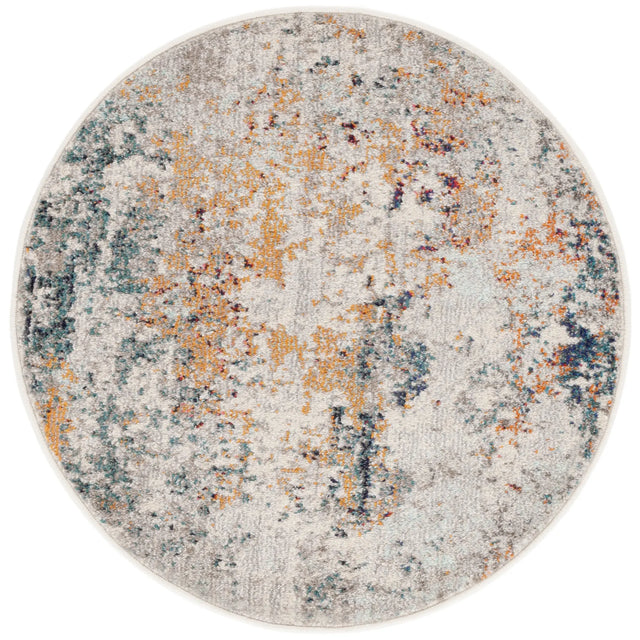 Safavieh Madison 3'-0" x 3'-0" Rug in Grey / Beige