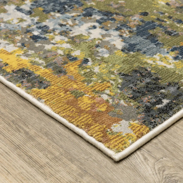 Oriental Weavers Sphinx Caravan 502X8 Beige/ Multi Rugs - corner detail