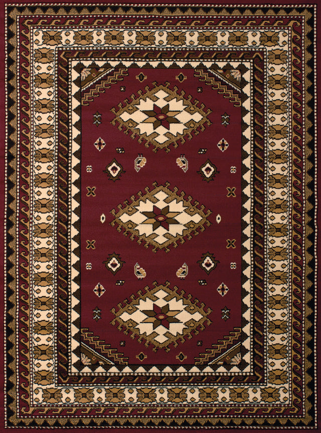 United Weavers Dallas Tres Burgundy (851-10235) Rugs