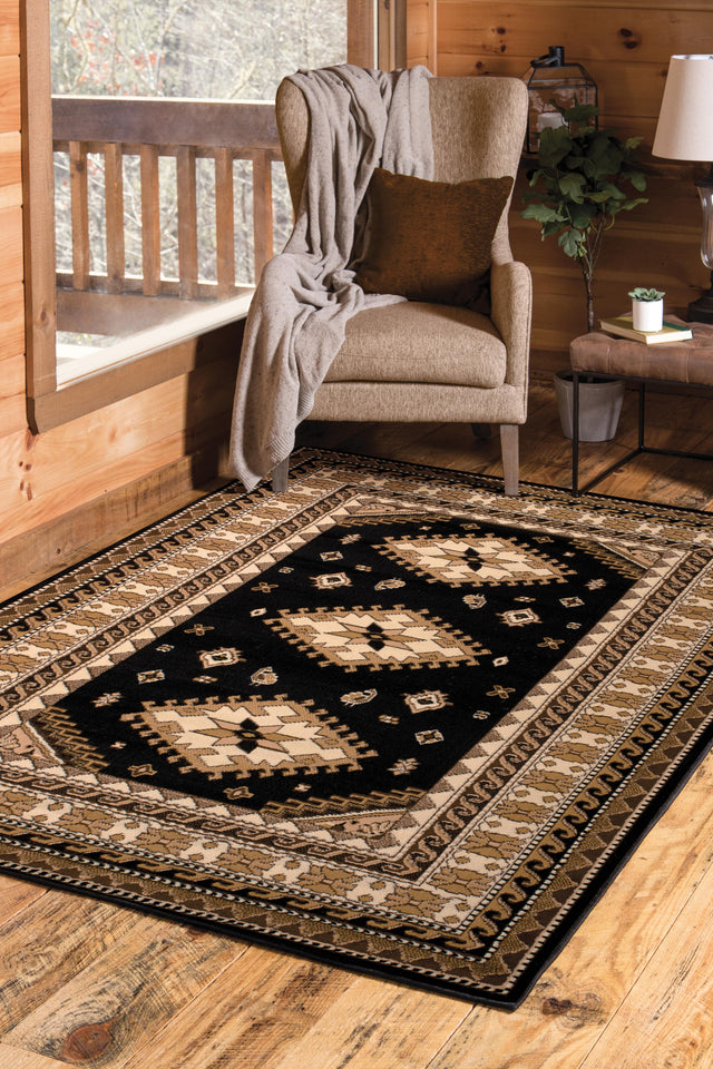United Weavers Dallas Tres Black (851-10270) Rugs