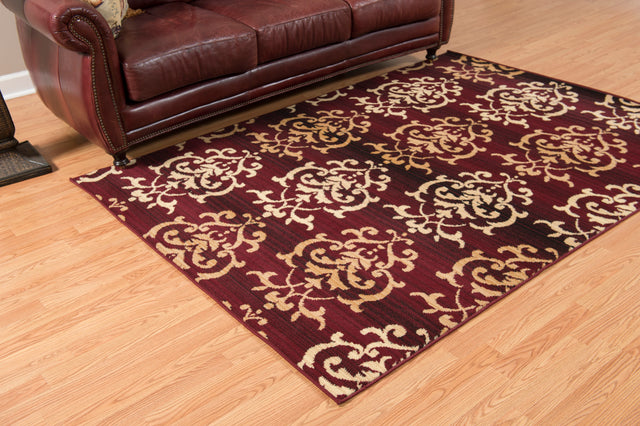 United Weavers Dallas Countess Burgundy (851-10734) Rugs
