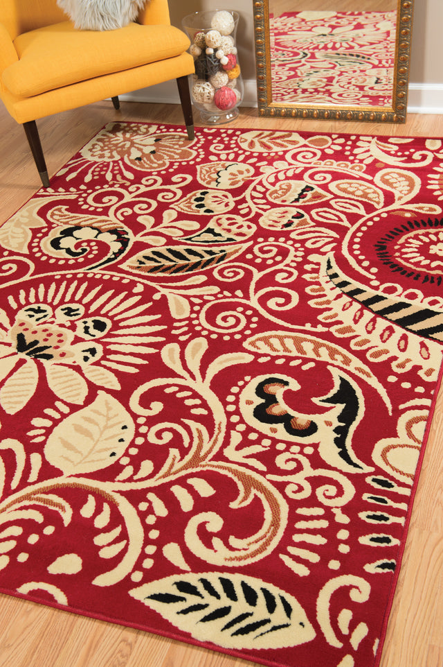 United Weavers Dallas Bandanna Red (851-11030) Rugs