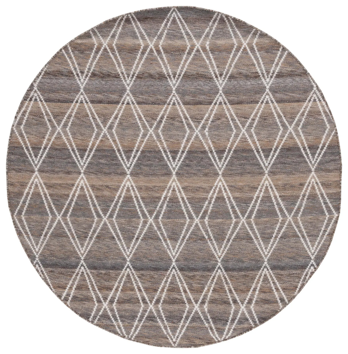 Safavieh Kilim 6'-0" x 6'-0" Rug in Brown / Grey