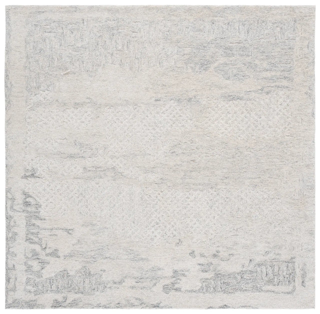 Safavieh Harvest 6'-0" x 6'-0" Rug in Silver / Ivory