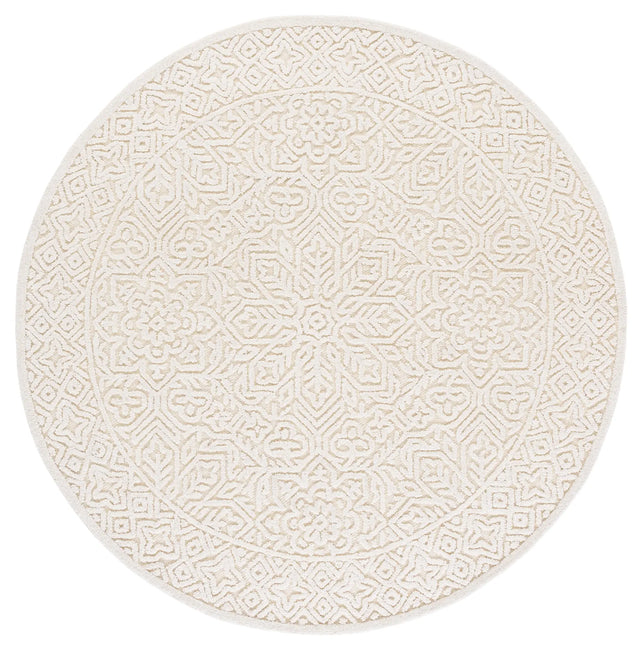 Safavieh Textural 6'-0" x 6'-0" Rug in Ivory