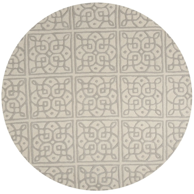 Safavieh Cambridge 6'-0" x 6'-0" Rug in Ivory / Grey
