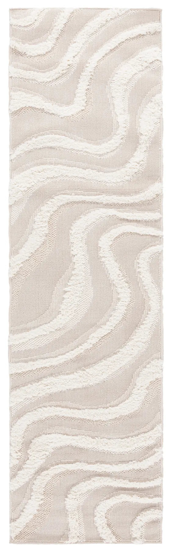 Safavieh Trends 2'-2" x 8'-0" Rug in Beige / Ivory