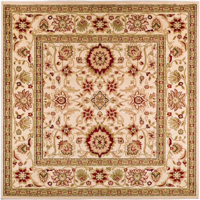 Safavieh Lyndhurst 5'-3" x 5'-3" Rug in Ivory / Ivory