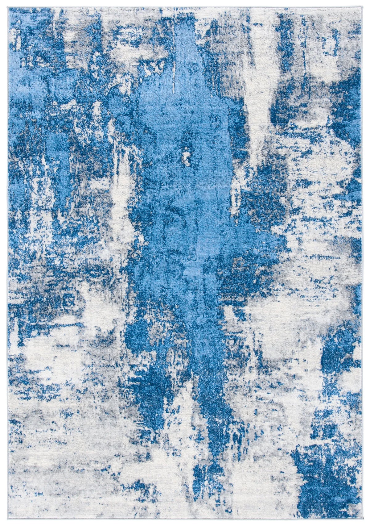 Safavieh Jasper 100 4'-0" x 6'-0" Rug in Blue / Ivory