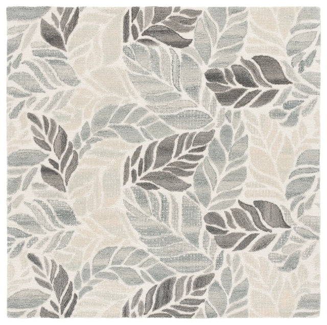 Safavieh Martha Stewart 300 6'-0" x 6'-0" Rug in Ivory / Grey