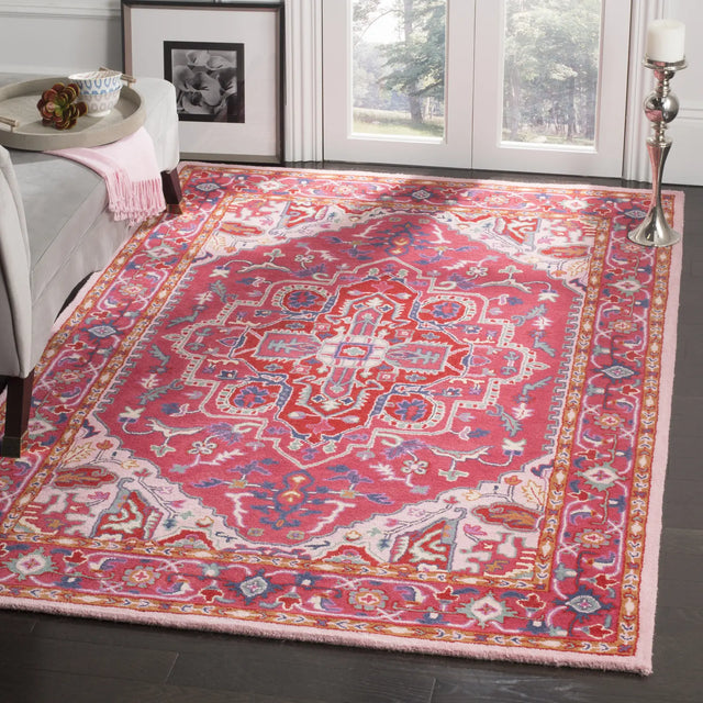 Safavieh Bellagio 5'-0" x 8'-0" Rug in Red / Pink