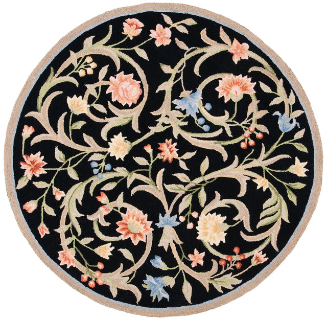 Safavieh Chelsea 5'-6" x 5'-6" Rug in Black