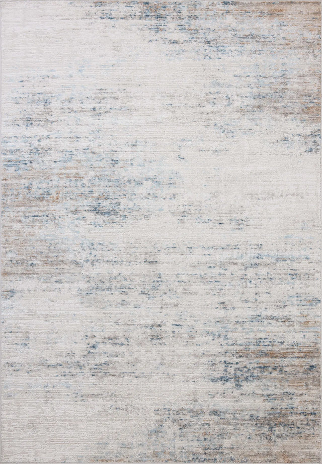 Loloi Townes TOW-04 Ivory / Sky Rug - main flat