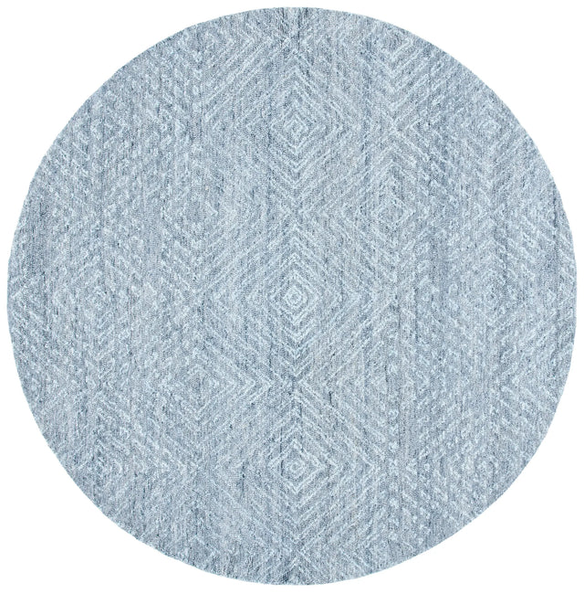 Safavieh Abstract 6'-0" x 6'-0" Rug in Blue